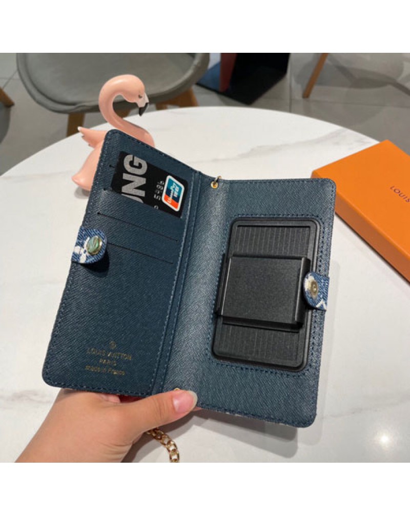 ルイヴィトン iphone16pro/15 pro max/14plus/14pro/14 pro maxケース手帳型ブランドiphone13/13 pro max/12 proケースチェーン付きvuitton galaxy s23 ultra/s22 ultra/s21plus/s20+ケースxperia10 iv/5IV/1IV/5IIIケース高級感人気