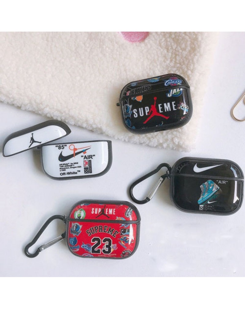 supreme jordan nike Airpods pro2ケース off white airpods proケース個性潮流エアーポッズプロケース 人気airpods 3世代ケースシリコン人気airpods2世代ケース携帯便利紛失防止全面保護