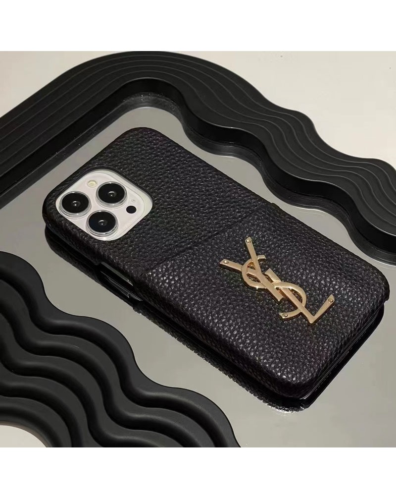サンローラン iphone16pro/15 pro/14 pro保護ケースハイブランド iphone14plusケース ysl iphone14 pro maxカバー女性向け人気iphone13pro maxケース高級iphone12プロケース耐衝撃