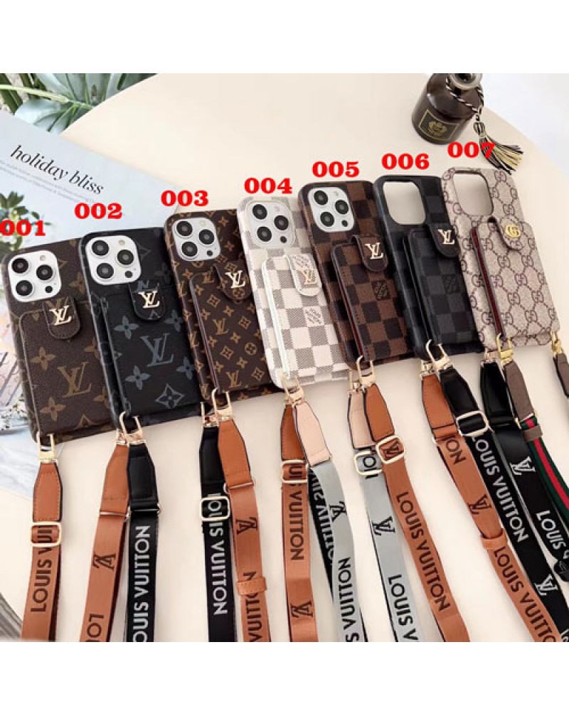 ルイヴィトン iphone16 pro/15promax/14pro保護ケースショルダー ルイビトン iphone15pro/14plusケースカード入れiphone14promaxケースvuitton iphone13proケース人気新作アイフォン12pro/11promaxカバー高級感お洒落レザー製