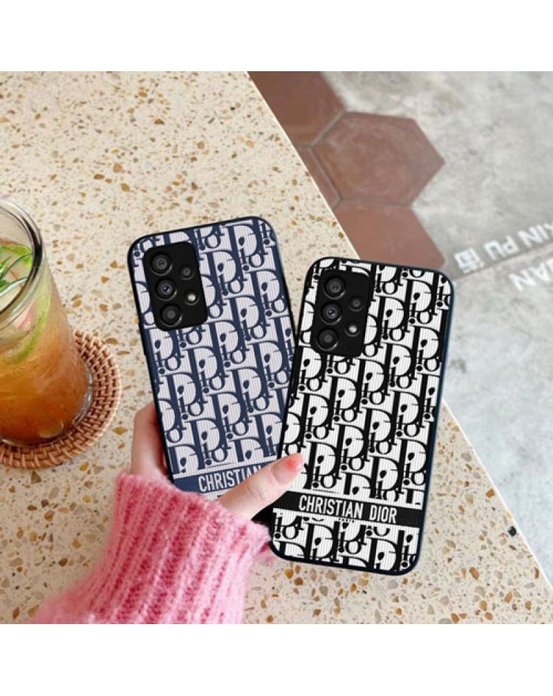 ディオール galaxy A55/A54/A53ケースブランドgalaxy S24/s23ultra/s22ultra/s21+ケースDior iphone16Pro/15pro/14pro max保護ケース経典プリントiphone13pro maxカバー アイフォン12proケースギャラクシーA73/A72ケースお洒落耐衝撃