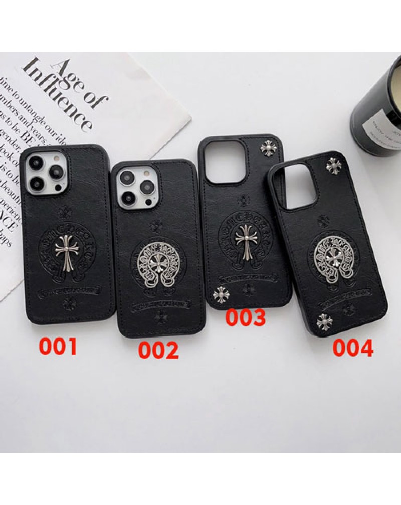 クロムハーツ iphone16pro/14pro max/15 proケースハイブランド iphone14プロ保護ケースchrome hearts iphone13pro maxケース個性潮流iphone14plusケースアイフォン12pro max保護カバー芸能人愛用ファッション大人気