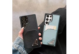 プラダ Galaxy s23ultraケースカード入れ galaxy s22ultraカバー ディオール iphone14pro刺繍ケース ハイブランドairpods pro2ケース売れ筋