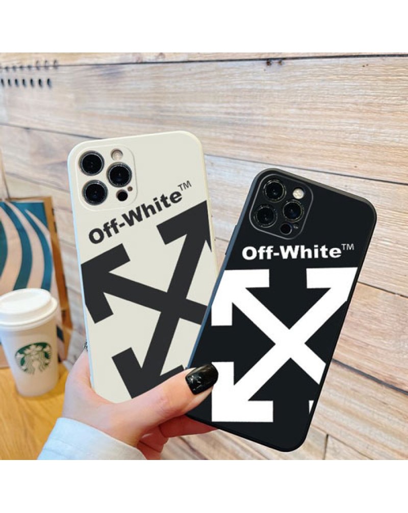 オーフホワイト iphone14 proケース個性矢印アイフォン14pro maxケース off white iphone13pro max保護ケース潮流ブランド iphone12 pro maxカバーペアルック耐衝撃保護性大人気