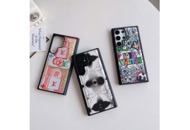 ルイヴィトン Galaxy s23 ultraケース ロエベ iphone15pro 14proケース個性人気apple watch8交換バンドハイブランド レザー製