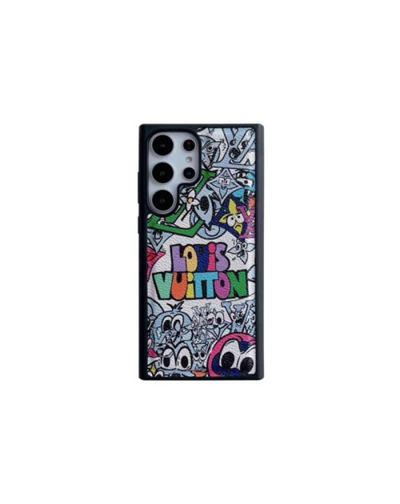 ルイヴィトン Galaxy s25/s24/s23 ultraケースハイブランド galaxy s22ウルトラケース個性落書き iphone16/15/14 pro maxケースvuitton iphone13pro maxケース潮流人気アイフォン12プロマックスケース男女兼用