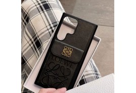 ロエベ galaxy s25 ultra保護ケースカード入れ iphone16 pro 15 proケースシャネル airpods pro2ケース