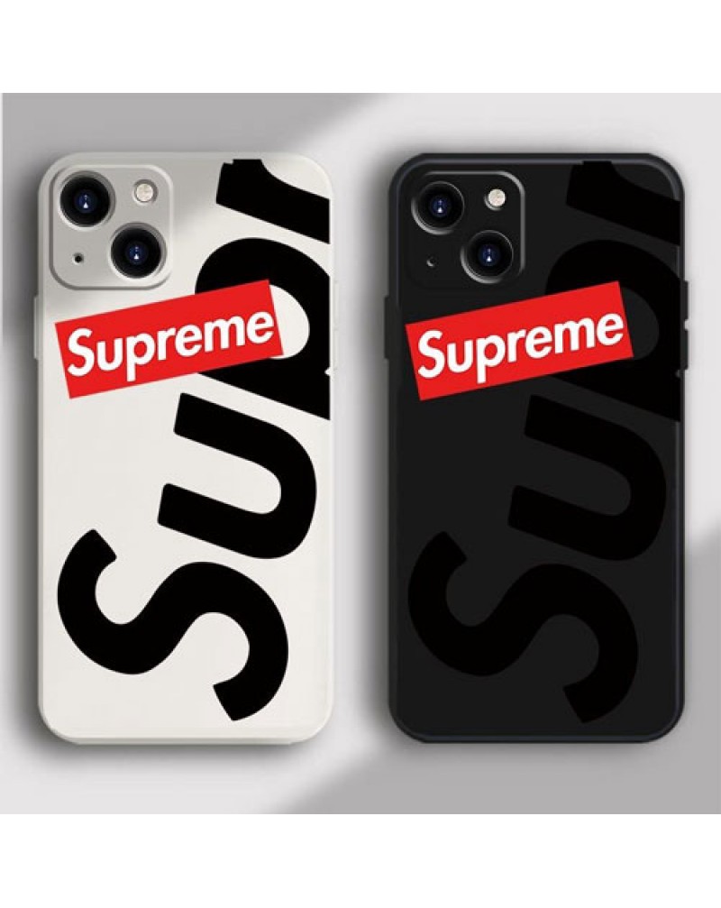 supreme iphone14 pro maxケースシュプリーム iphone15 pro保護ケース個性潮流iphone14プロ保護ケースブランドボックスロゴアイフォン13 pro maxケースシリコン耐衝撃アイフォン12プロカバー男女兼用