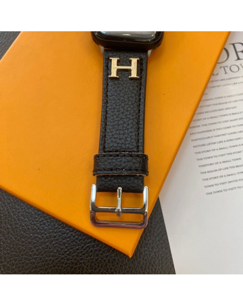 エルメス  Apple watch 10 9 ウルトラバンド iwatch 8 SE2 7 6 SE 5 4 3 2代ベルトレザー製お洒落高級HERMESアップルウォッチバンド交換便利時計ベルトメンズレディース兼用