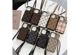 ショルダーアイフォン15 pro maxケースルイビトン iphone15plusカバー シャネル galaxy zflip5 zfold5スマホケース ブランド iwatch 8交換バンドレザー製