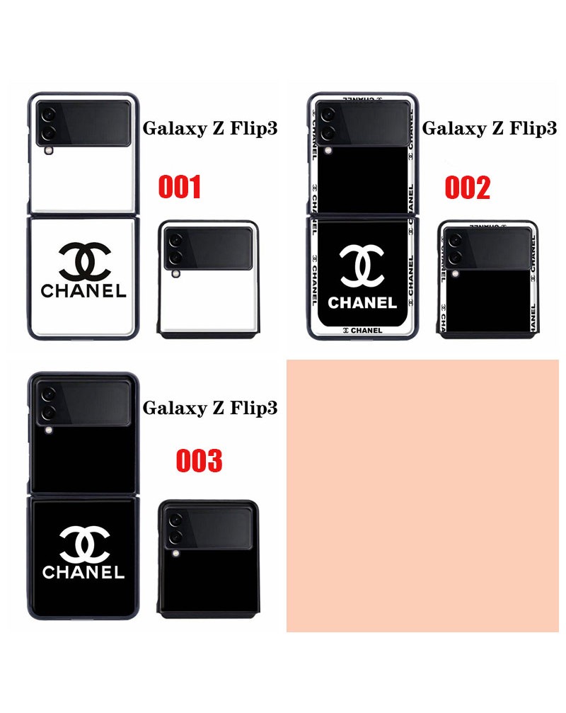 シャネル Galaxy z flip5ケースブランド galaxy z flip4保護ケース折畳み chanel Galaxy z fold5保護ケース ギャラクシー z flip3ケースおしゃれ小香風 galaxy z fold4ケース合革製耐摩擦