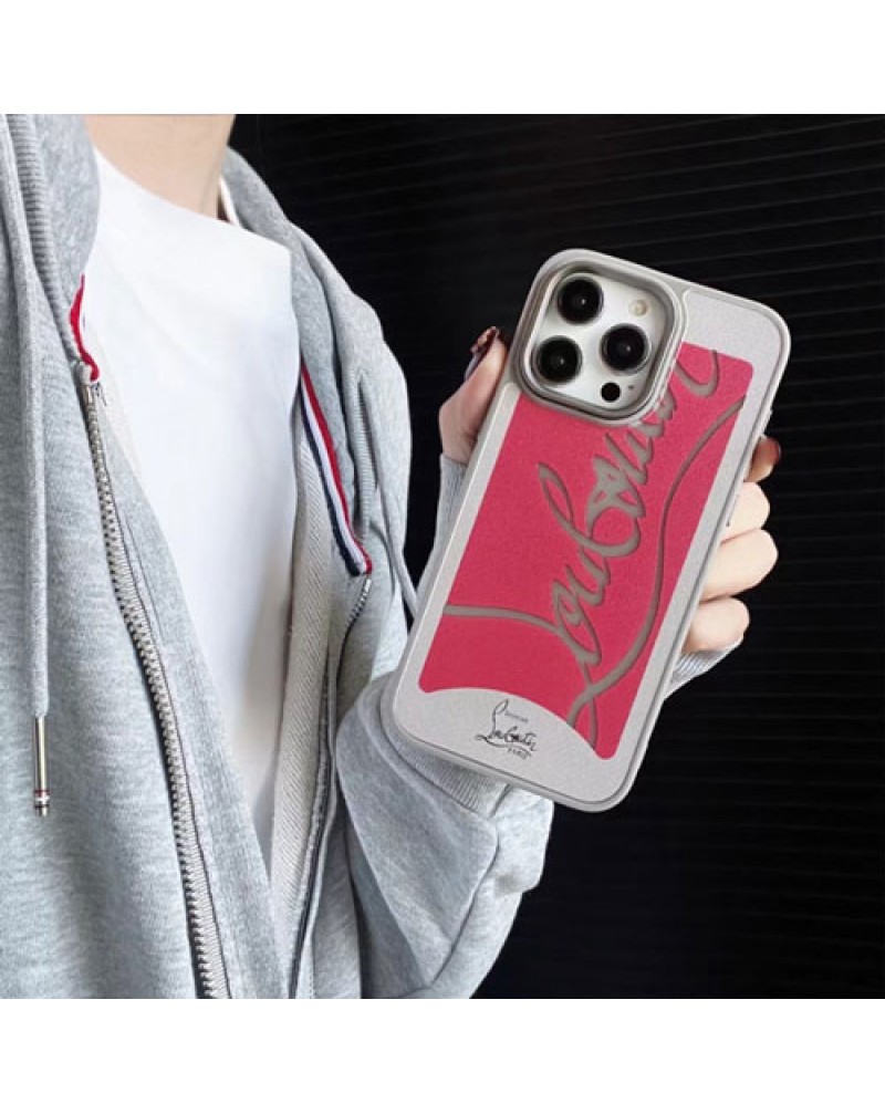 Christian Louboutin iphone15 pro maxケース潮流 iphone15 pro携帯カバークリスチャン ルブタン iphone14 pro maxケーススクラブ質感アイフォン13 proカバー男女兼用大人気iphone12proケース耐摩擦