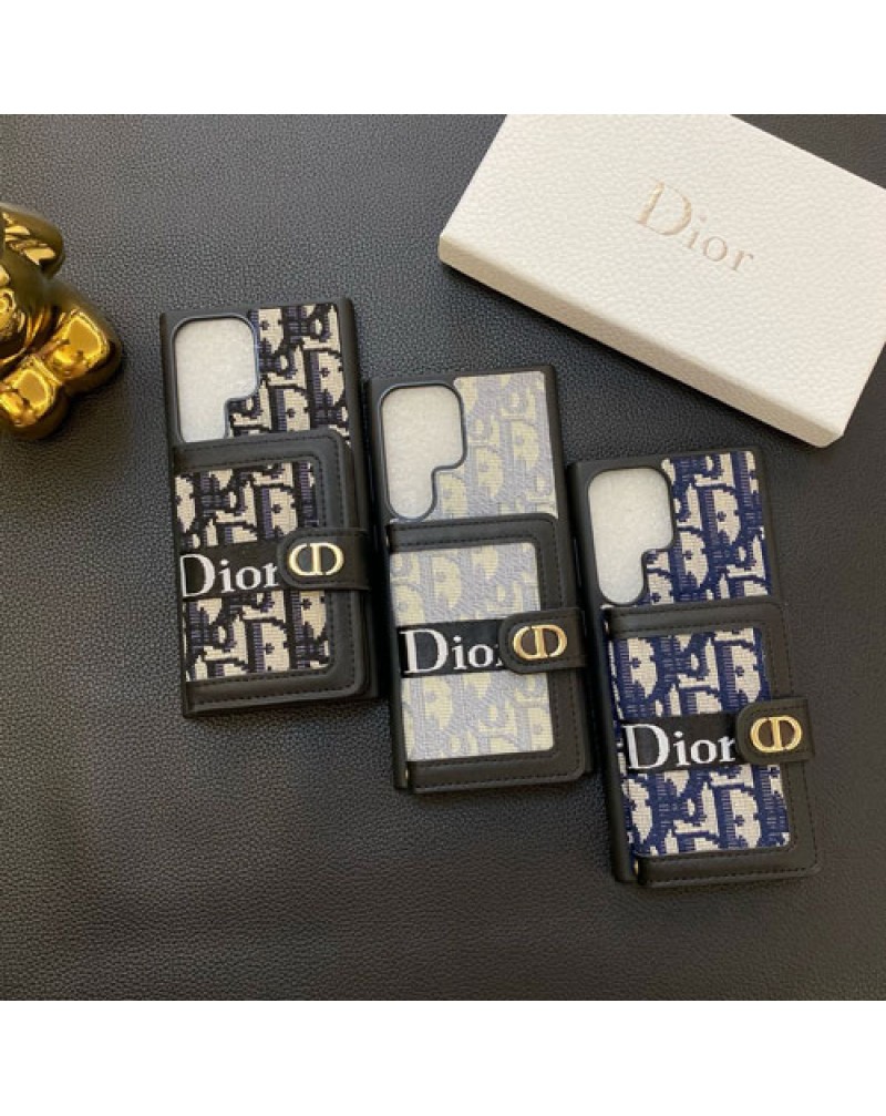 ディオール iphone16 pro/15 pro max保護ケース Galaxy s24ultra/s23ultra/s22ultraケースショルダーアイホン15プロケース DIOR iphone14 proケースカード収納アイホン13プロケース