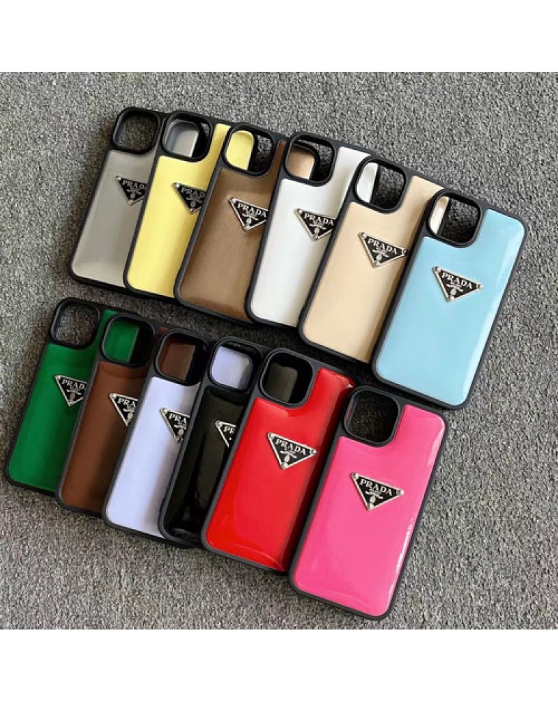プラダ iphone16 pro/15 pro maxケースブランドオシャレアイフォン14 proカバーprada iphone13 pro携帯ケースダウンスタイルiphone12 pro maxカバー簡約高級感