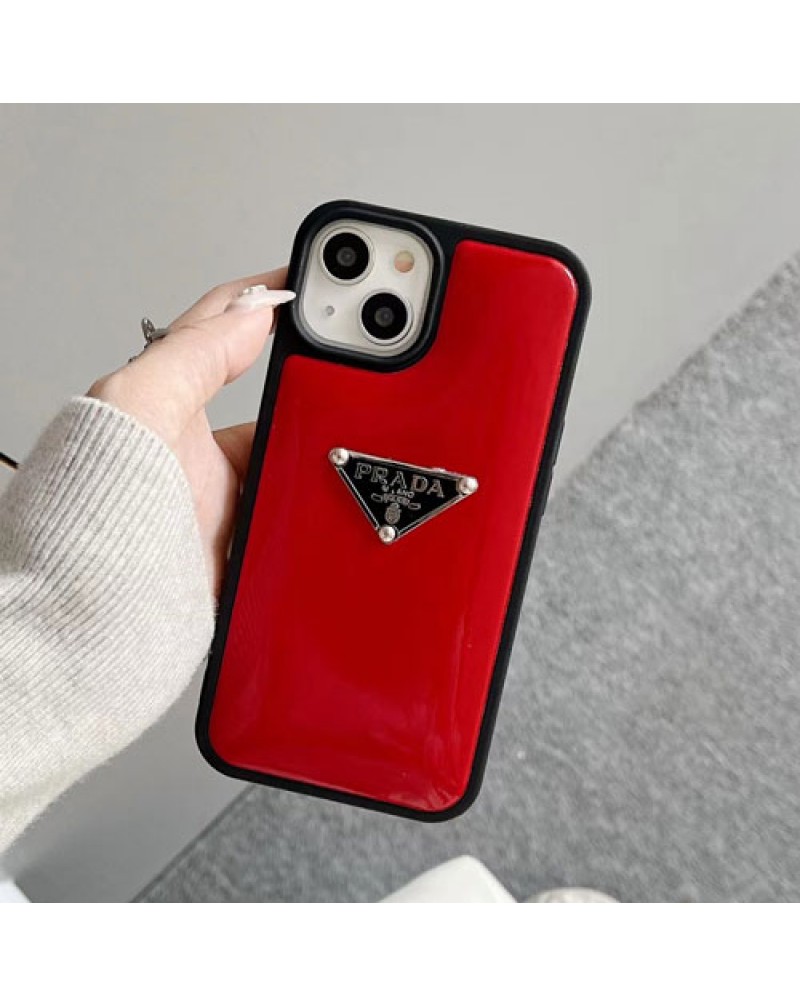 プラダ iphone16 pro/15 pro maxケースブランドオシャレアイフォン14 proカバーprada iphone13 pro携帯ケースダウンスタイルiphone12 pro maxカバー簡約高級感