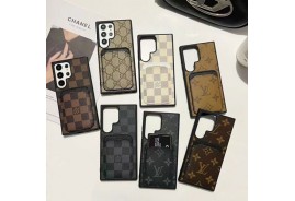 ルイヴィトン Galaxy s24 ultraケースカード入れ ギャラクシーs23ウルトラケース シャネル iphone15pro/14 pro maxケースAirpods pro2ケースプラダ