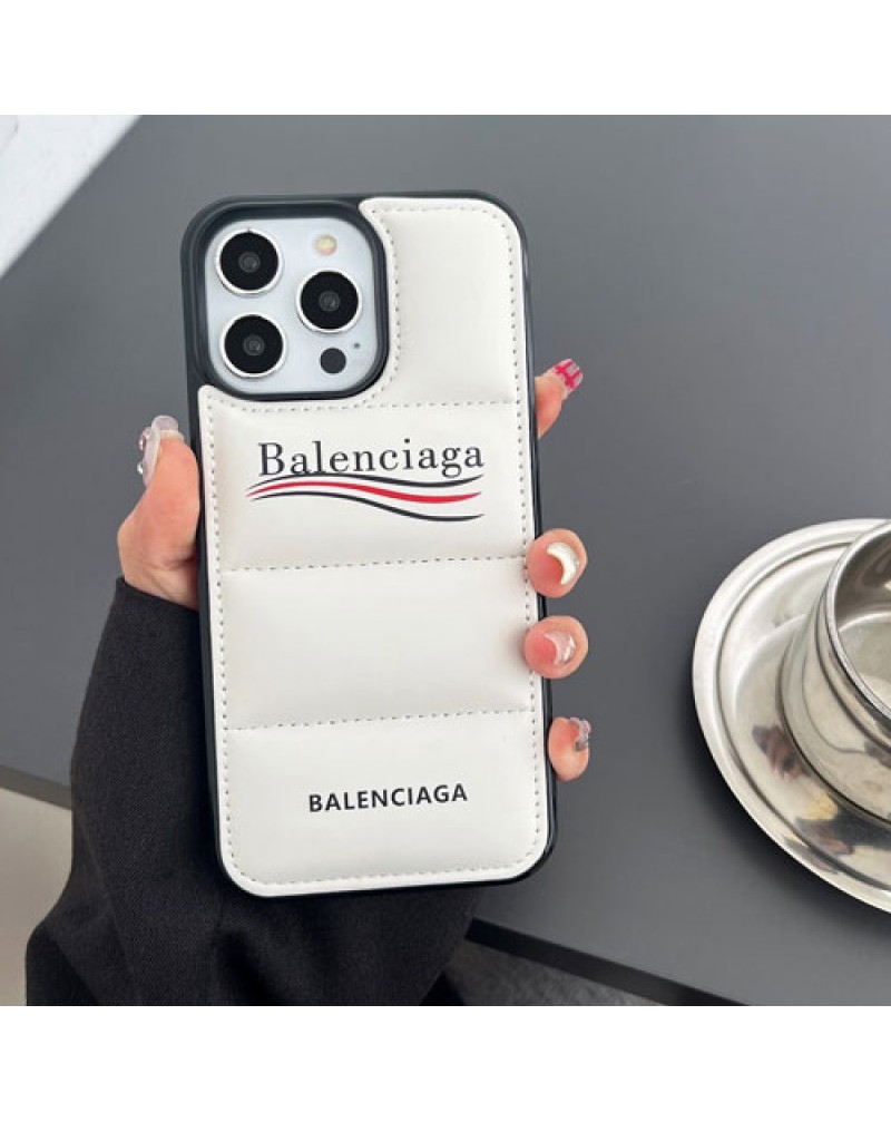 バレンシアガ iPhone16 pro/15 Pro maxケース韓国風アイフォン14プロマックスケースハイブランド iPhone13 Pro max保護ケースダウンBALENCIAGAアイフォン12プロケース男女兼用