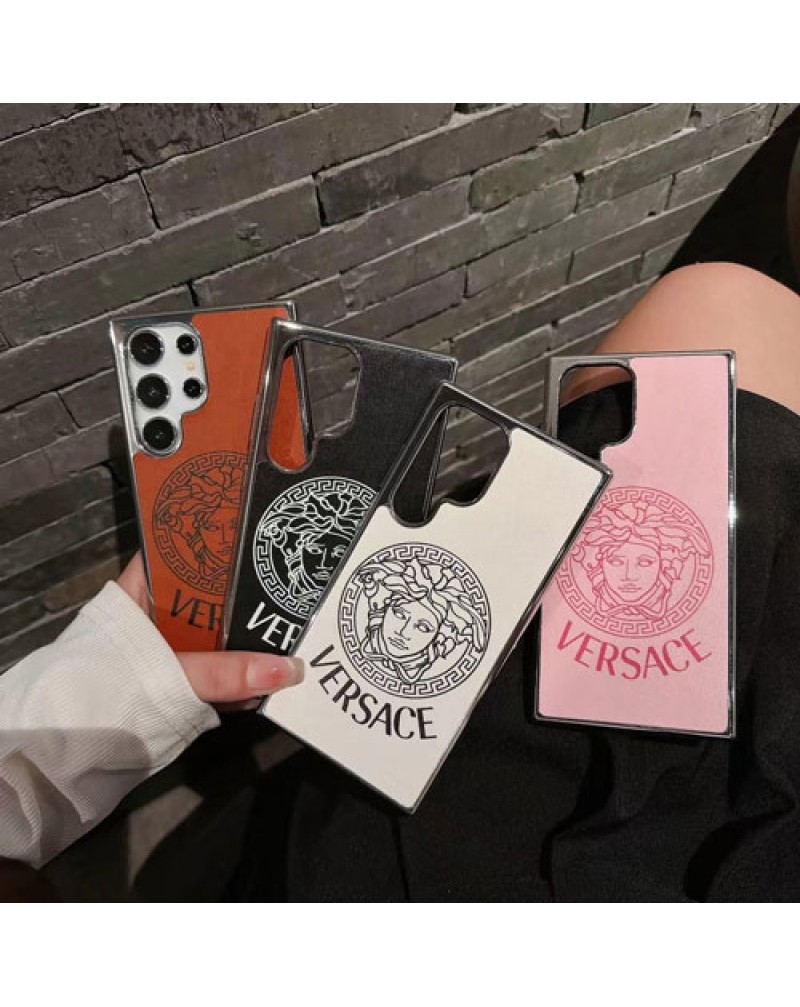 ヴェルサーチ Galaxy S25/s24 ultraケース人気 galaxy s23 ultra保護カバーブランド iPhone16pro/5 Pro maxケース versace iphone14プロケース アイホン13プロケース高級感ファッション大人気