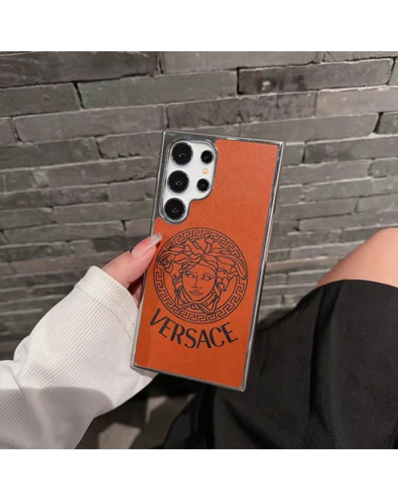 ヴェルサーチ Galaxy S25/s24 ultraケース人気 galaxy s23 ultra保護カバーブランド iPhone16pro/5 Pro maxケース versace iphone14プロケース アイホン13プロケース高級感ファッション大人気