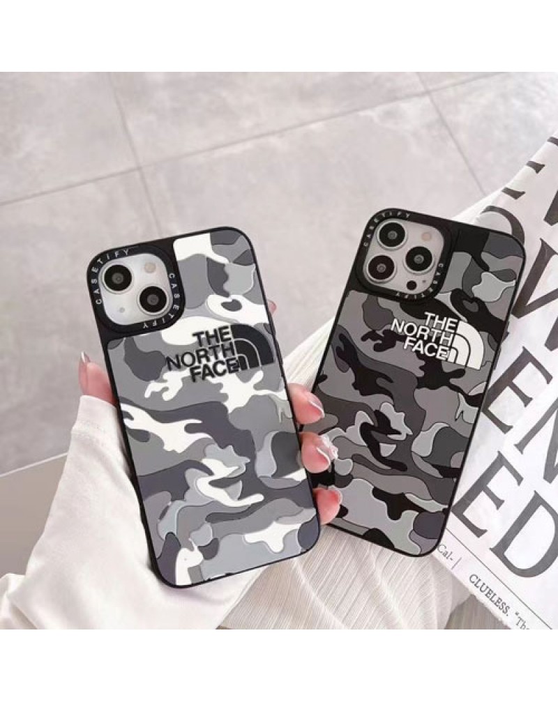 ザノースフェイス iphone15 pro maxケース迷彩アイホン15プロケースTHE NORTH FACE iphone14 proケース個性立体iphone13 proケースブランドシリコンアイホン12プロケース耐久性耐摩擦