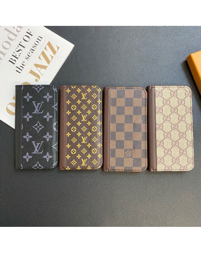 ルイヴィトン iphone16 proケース vuitton Galaxy s25/s24 ultra保護ケース手帳型 galaxy s23 ultraケースビジネス風ルイビトンアイフォン15プロマックスケースお洒落 iphone14 pro max保護性ケースレザー製全面保護