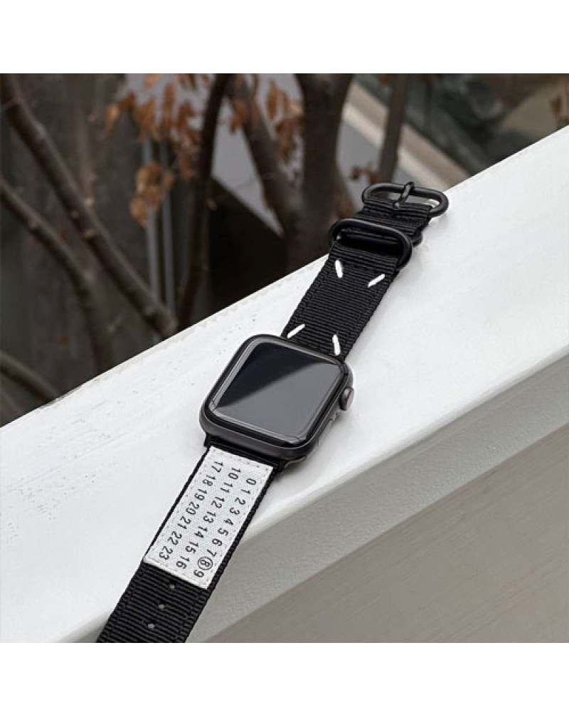 メゾンマルジェラ apple watch 10代バンド潮流個性アップルウォッチ9バンドバンドMaison Margiela apple watch ulta2/8/7/6/5/4/3/2/SE2/SE用ベルト爆人気新作
