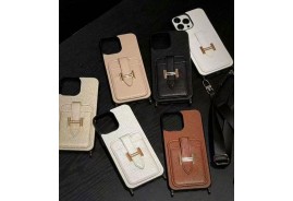 エルメス iPhone16 pro maxケースカード収納ブランド galaxy s24 s25 ultraケースシャネル手帳型