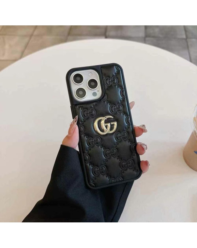 グッチ iPhone16 Pro maxケースブランドアイフォン15プロマックスケースGG iPhone15 pro/14 pro max携帯電話ケース男女向け人気iphone13 12 proカバー耐衝撃性 耐摩擦