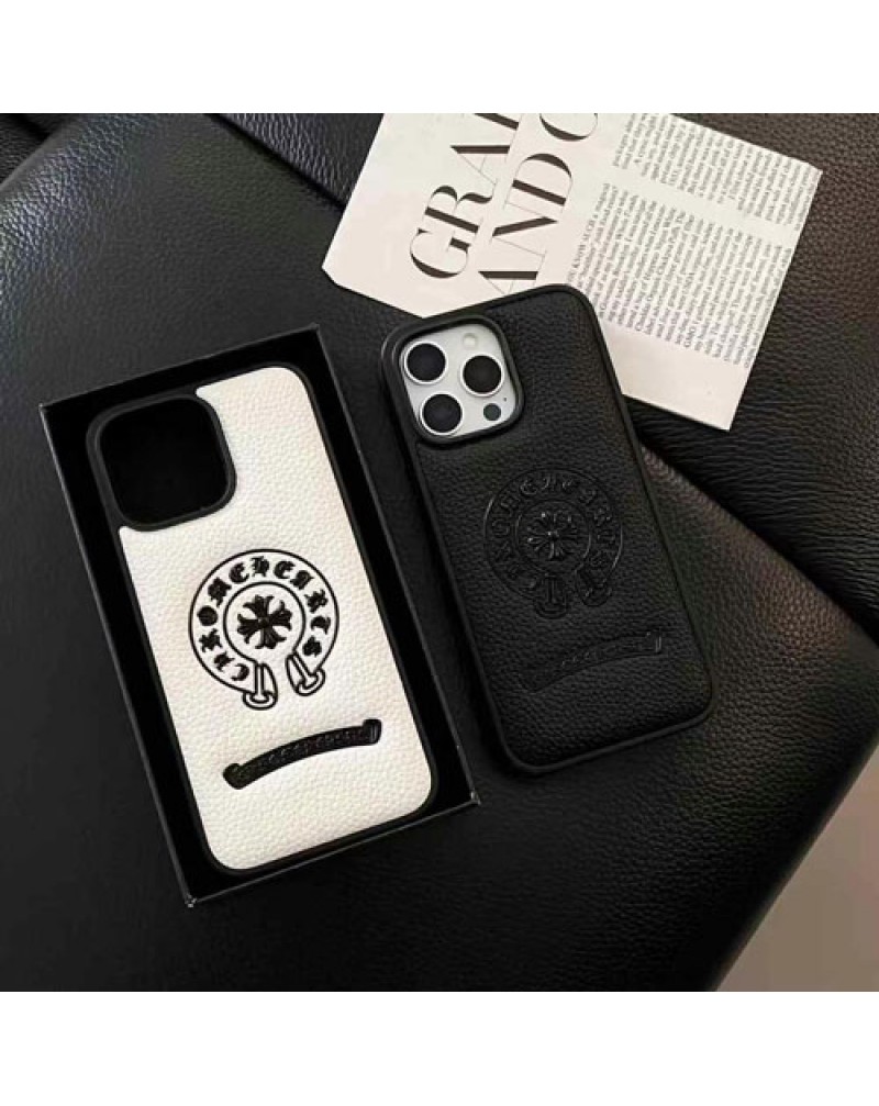 クロムハーツ iphone16 pro maxケースブランドiphone16 pro/15 pro max保護ケースchrome hearts アイフォン14プロ携帯電話ケース潮流個性iphone13 pro maxカバー男女向け人気