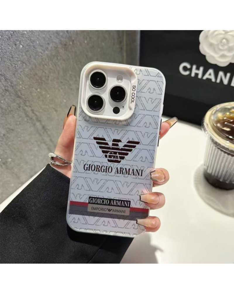 アルマーニ iPhone16 pro/16 pro maxケースオシャレアイフォン15プロケースGiorgio Armani iphone15/14 pro max携帯電話ケース潮流男女人気iphone13 12 pro保護カバー耐摩擦薄型