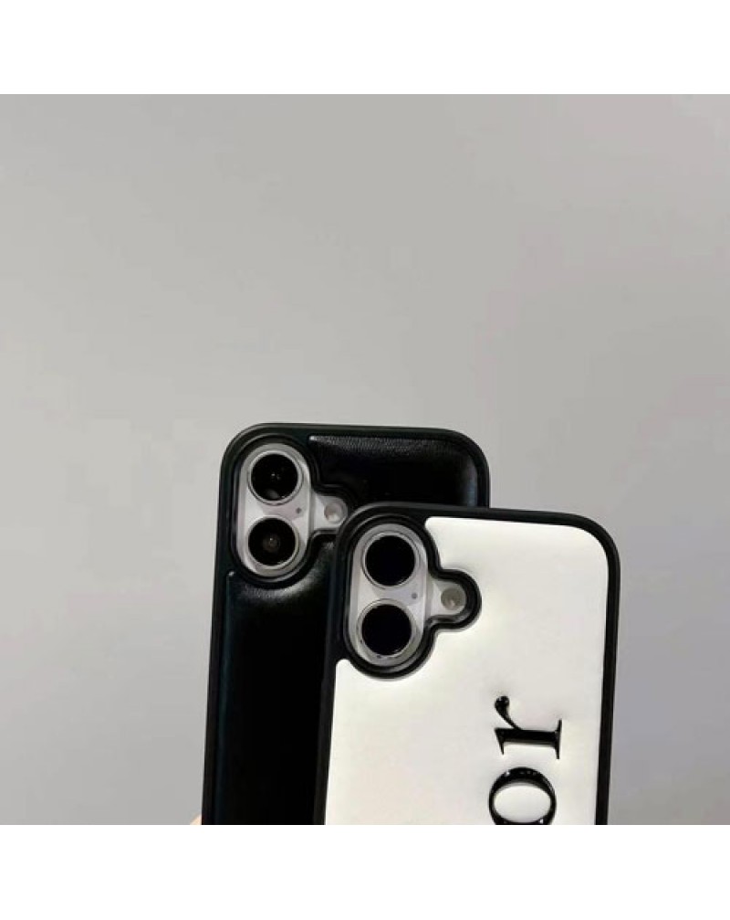 ディオール iphone16 pro max保護ケースブランドアイフォン15プロマックスケースDIOR iphone14 pro max/13 pro max保護ケースメンズレディース兼用人気オシャレ押す型ロゴPUレザー製