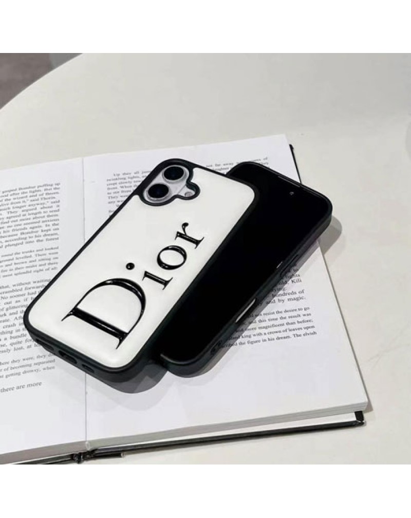ディオール iphone16 pro max保護ケースブランドアイフォン15プロマックスケースDIOR iphone14 pro max/13 pro max保護ケースメンズレディース兼用人気オシャレ押す型ロゴPUレザー製
