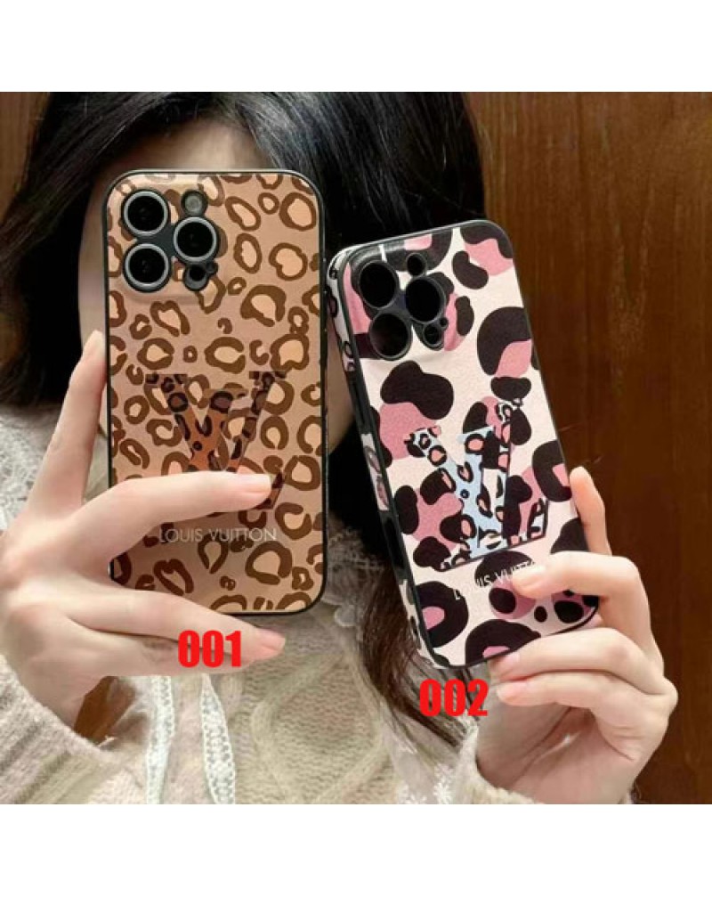 ルイヴィトン iPhone16 pro max保護ケースオシャレ豹モンiphone16 proカバー人気vuitton iphone15 pro maxカバールイビトンアイフォン14/13プロケース全面保護耐摩擦