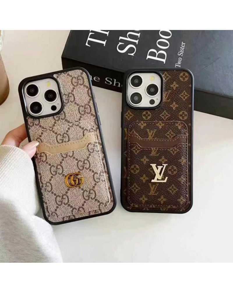 ルイヴィトン iphone16e/16 pro maxケースカード入れiphone15 proカバーヴィトンオシャレ iphone14/13 proケースギャラクシーs25/s24 ウルトラケースビジネス風ファッショナブルレザー製