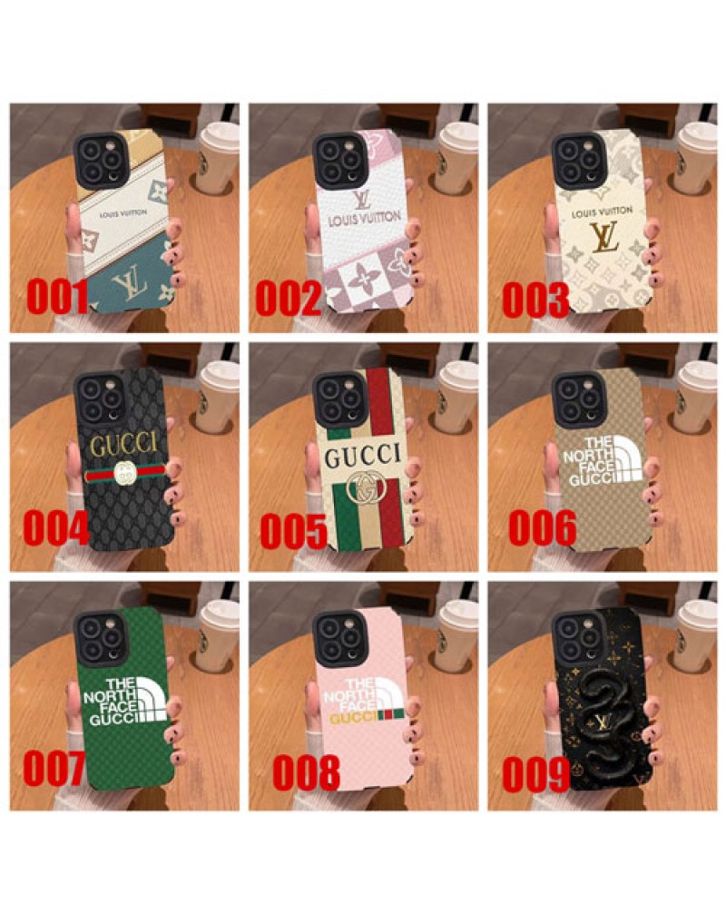 ルイヴィトン iphone16 pro max/16eケース潮流グッチザノースフェイスiphone16 pro/15 pro携帯電話ケースオシャレiphone14 pro/13 pro/13miniケース男女兼用ファッション大人気アイフォン12プロケース保護性耐摩擦