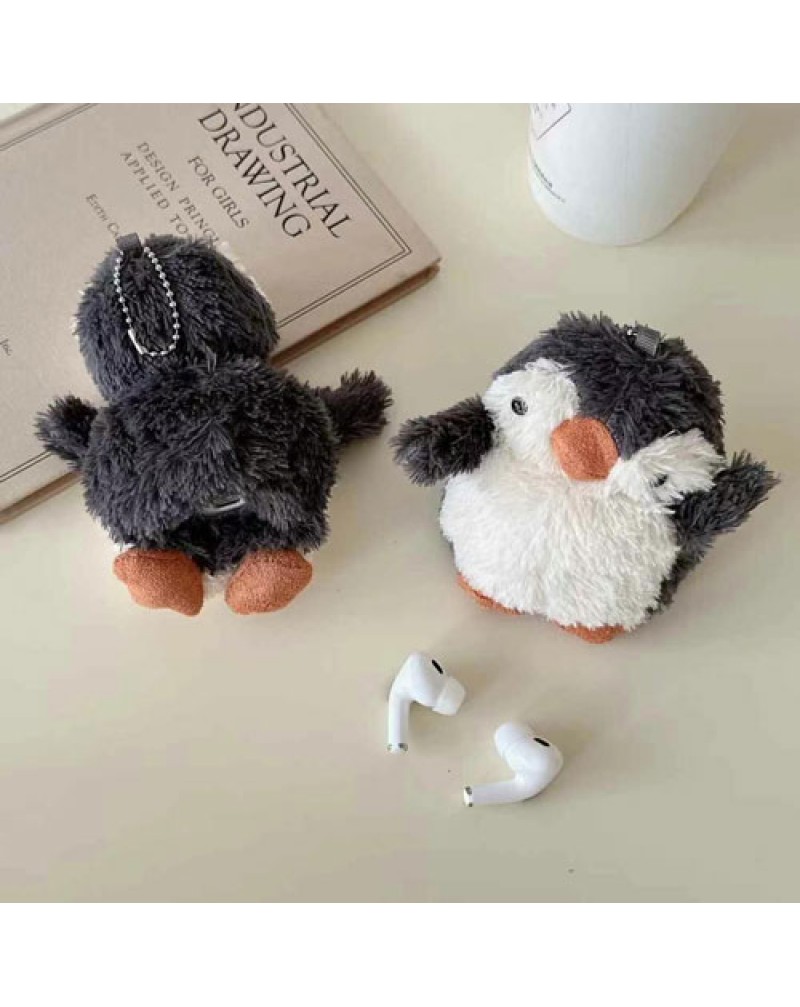 ペンギンairpods pro2ケースairpods 4世代ケースカワイイ萌えるairpods 3/2世代ケースぬいぐるみFreeBuds 4/4e/5i/6i/SE2/5/Pro3ケースカワイイ子供キッズ学生に人気