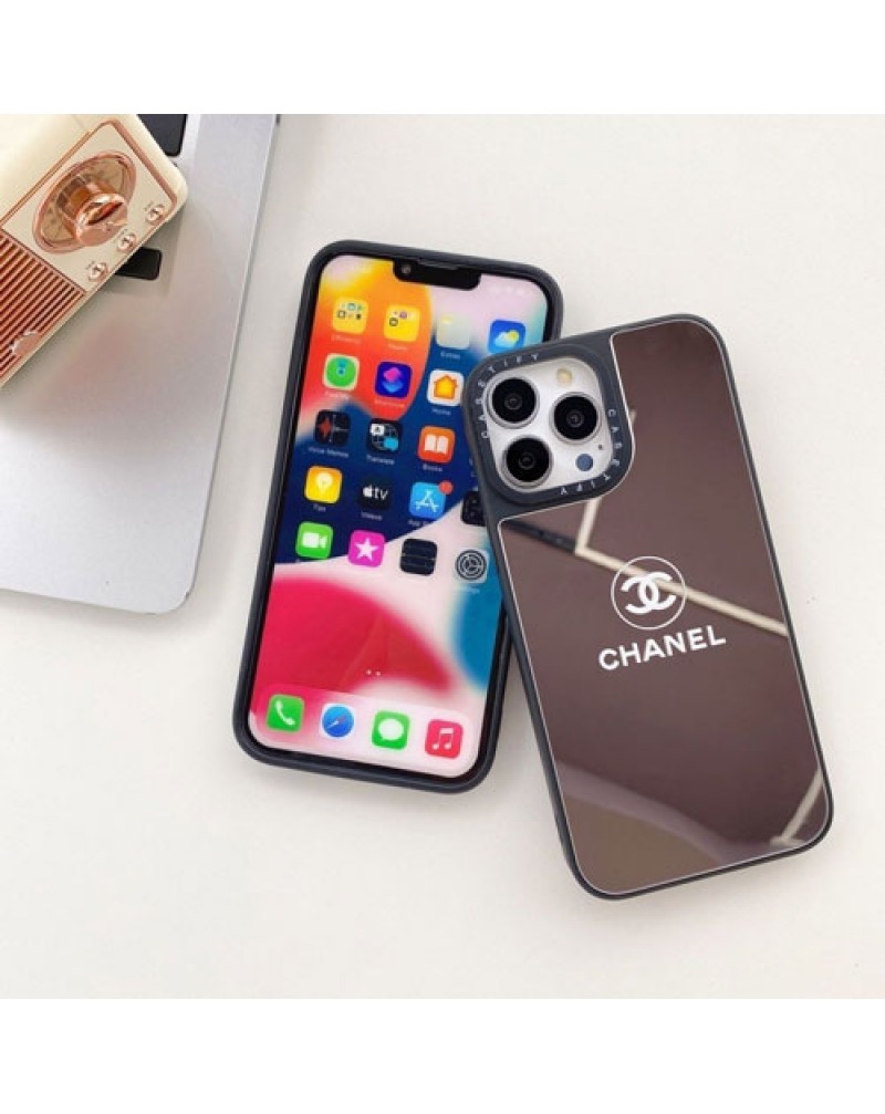 シャネル iphone16 pro max/16e保護ケース小香風iPhone15プロケースガラス表面CHANELiPhone14 Pro maxケース男女兼用アイフォン13プロ/12プロケースオシャレ人気