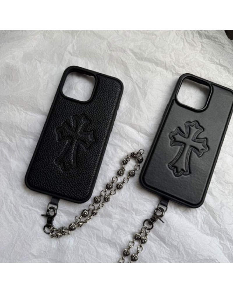 クロムハーツ iphone16 pro max保護ケースブランドiphone15 pro maxカバーchrome hearts iphone14 proカバーiphone13proカバー潮流個性メンズレディース兼用