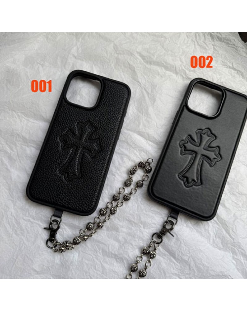 クロムハーツ iphone16 pro max保護ケースブランドiphone15 pro maxカバーchrome hearts iphone14 proカバーiphone13proカバー潮流個性メンズレディース兼用