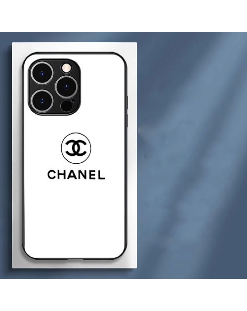 シャネルiphone17 pro/16e/16 pro maxケース小香風ガラス表面iphone15 pro/14 pro保護ケースペアお揃いchanel iphone13 pro max携帯電話カバーブランドアイフォン12プロケースオシャレ爆人気