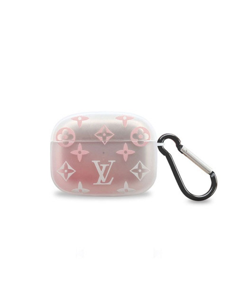 ルイヴィトン Airpods Pro2ケースブランドエアーポッズプロケースvuitton airpods 3世代ケースオシャレシリコーン人気フック付き持ち運び便利