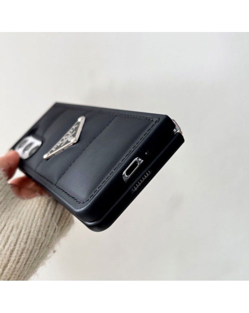 プラダ galaxy z flip7/z fold7ケース折畳み簡約ブランドギャラクシーz flip6/z fold6ケースprada galaxy z flip5 4世代ケースダウンスタイル超人気耐摩擦