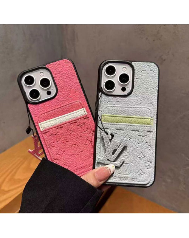 ルイヴィトン iphone17 pro/17 airケース人気ブランドiphone16 pro max保護ケースカード入れ押す型モノグラムヴィトンアイフォン15プロ/14プロケース vuitton iphone13 12 pro携帯カバーレザー製耐摩擦
