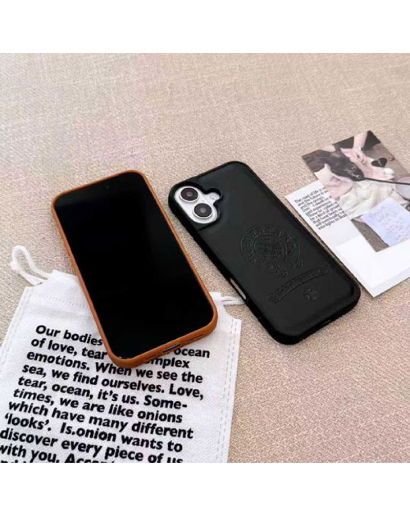 クロムハーツ iphone17 pro/17 airケース潮流個性chrome hearts iphone16 pro max保護ケースアイフォン15プロ/14プロケース男女兼用ブランドiphone13 12プロ携帯カバー超人気