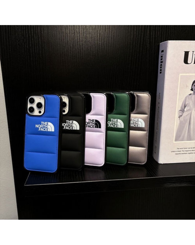 ザノースフェイス iphone17 pro/17 airケース潮流個性アイフォン16プロマックスケースthe north face iphone15 14 13 12 pro携帯カバーダウンスタイルオシャレ男女向け