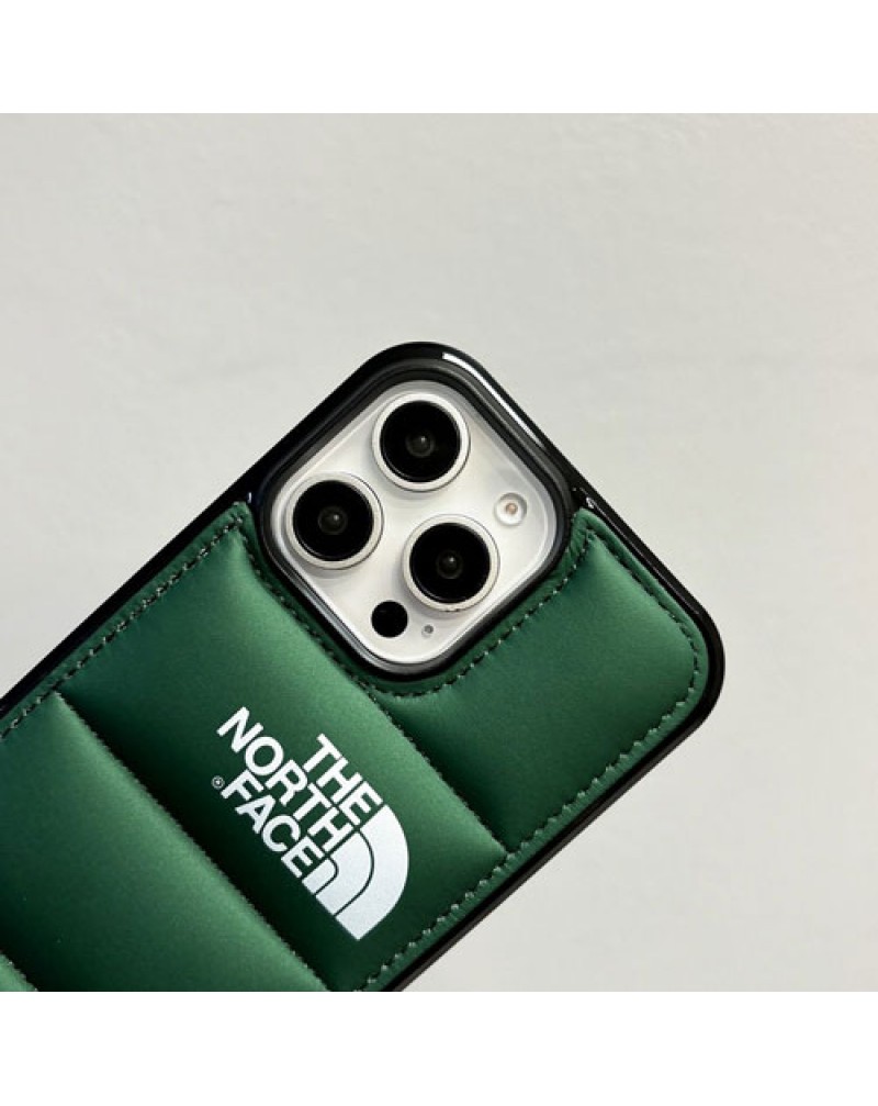 ザノースフェイス iphone17 pro/17 airケース潮流個性アイフォン16プロマックスケースthe north face iphone15 14 13 12 pro携帯カバーダウンスタイルオシャレ男女向け