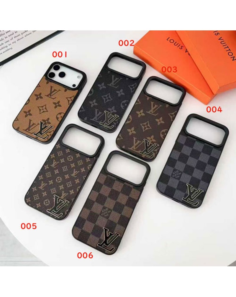 ルイヴィトン iphone17 pro max/ 17 airケース即納ヴィトンアイフォン16プロケースブランド iphone15 14 13 12携帯カバーオシャレモノグラムレザー製ジャケット型カバー耐摩擦耐衝撃性