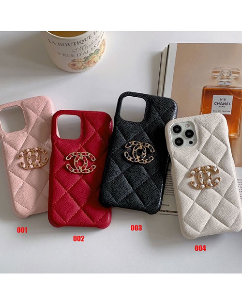 シャネル iphone17 pro/air 17 pro maxケース小香風オシャレアイフォン16プロマックスケースchanel iphone15 14 13プロ携帯カバー菱形キャビアの革耐摩擦耐久性