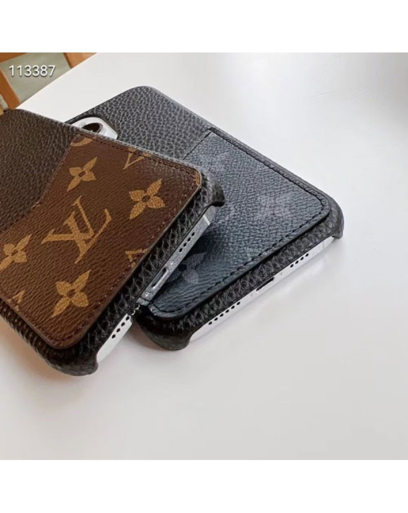 ルイヴィトンアイフォン17プロケースカード収納iphone air/17 pro maxケースヴィトン人気vuitton iphone16 pro/15pro/14 pro max保護ケース男女兼用高級感レザー耐摩擦