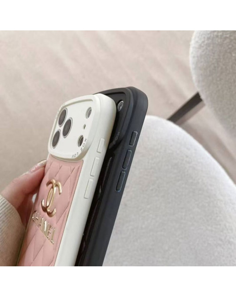 シャネル iphone 17 pro/16 pro maxケース小香風chanel iphone15 pro/14 pro携帯カバー超人気立体的ロゴブランドアイフォン13プロ/12プロケースオシャレメンズレディース兼用